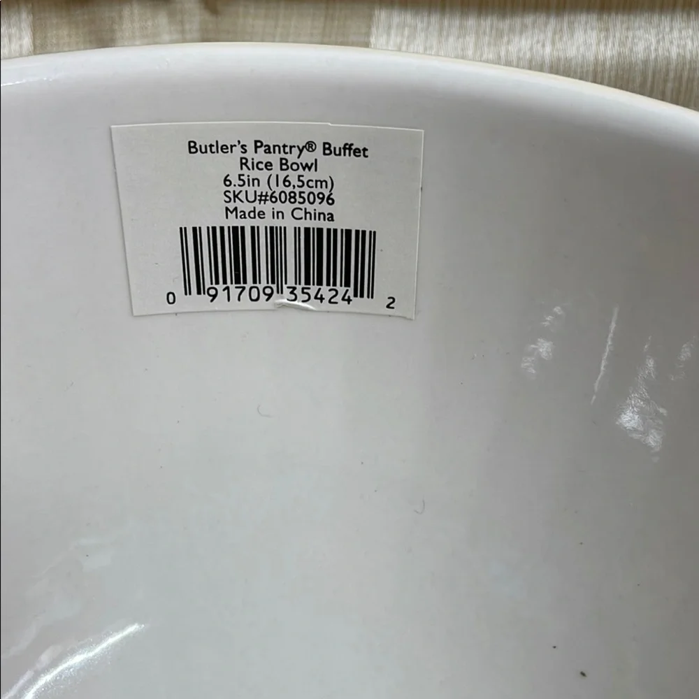 Lenox White Mixing Bowl with Whisk and Towel Set